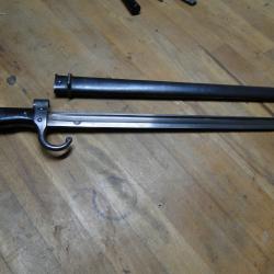 baionnette mousqueton 92 avec fourreau au N°