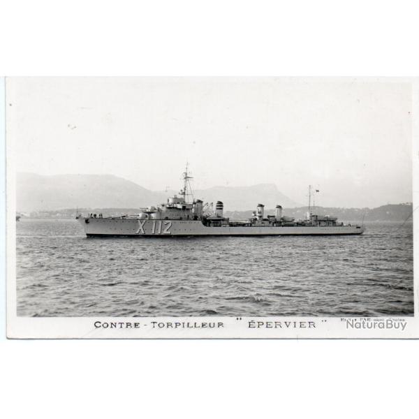 CPA - Marine de Guerre  - CONTRE  TORPILLEUR  " PERVIER  " N1435