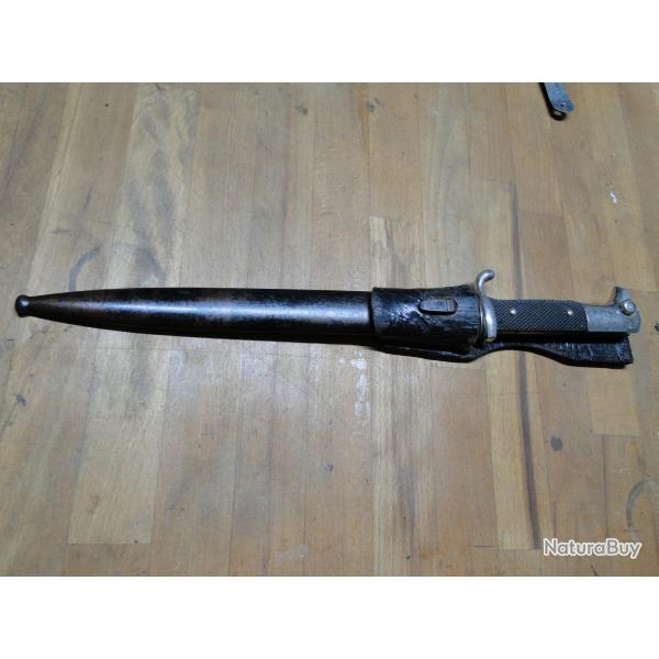 baionnette de sortie allemande WW2 complte