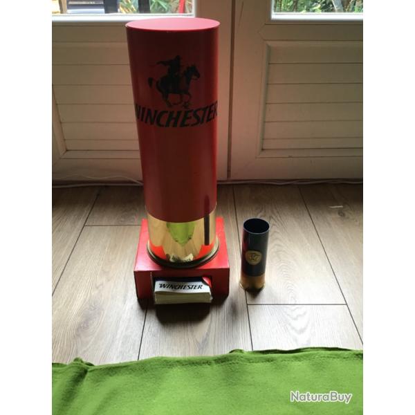 RARE MAGNIFIQUE CARTOUCHES ET BROUCHURES PUBLICITAIRE WINCHESTER MUNITIONS ANNES 80