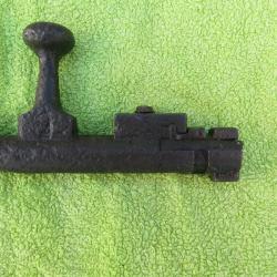 épave de culasse mobile de fusil Lebel