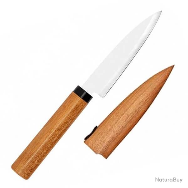 Couteau Kai  fruits manche cerisier DG.3002