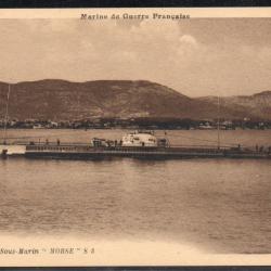 CPA - Marine de Guerre  - SOUS-MARIN " MORSE " S 5 N°1447