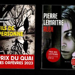 policiers , thriller lot de 7 livres état neuf