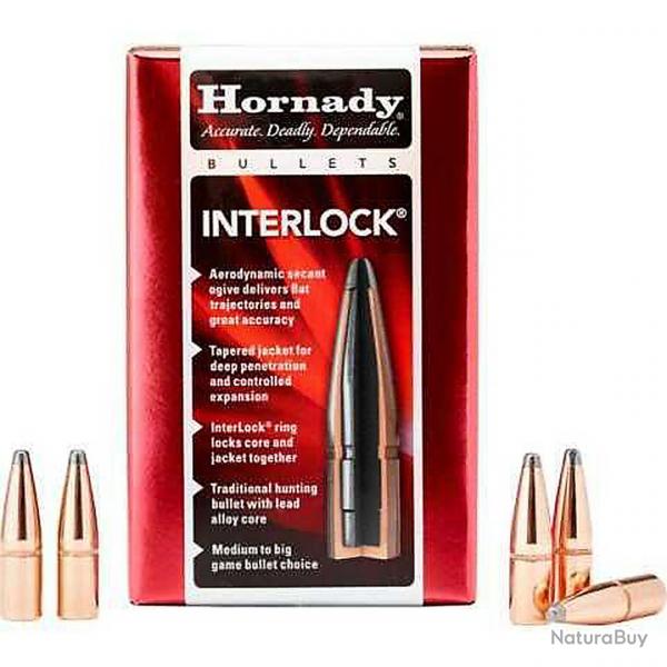OGIVES HORNADY Cal 8mm .323" 195grs SP INTERLOCK - Bote de 100 units
