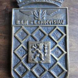 plaque """ aéronaval ban landivisiau marine nationale ""