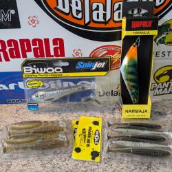 Lot carnassier n° 206 , RAPALA, BIWAA STORM...Fish and Fishing.