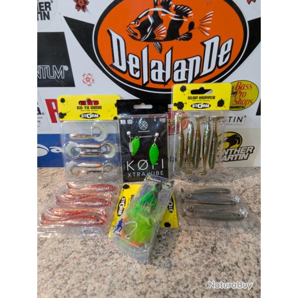 Lot carnassier n 207 , LMBA , STORM...Fish and Fishing.