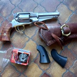 REMINGTON PIETTA SHERIF INOX 44 + 1 BARILLET + HOLSTER + 1 JEU DE PLAQUETTE PVC