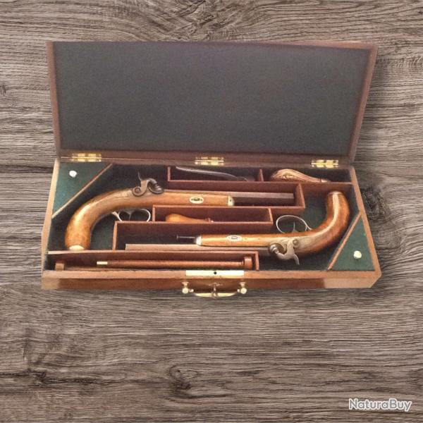 Coffret Pistolets  percussion 1848