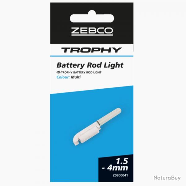 ZEBCO TROPHY BATTERY ROD LIGHT ZEBCO Blanc
