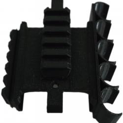 Double rail picatinny et porte munitions HDS68 T4E Umarex HDS 68