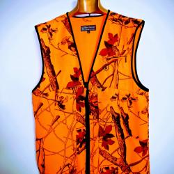 Gilet deerhunter camo fluo