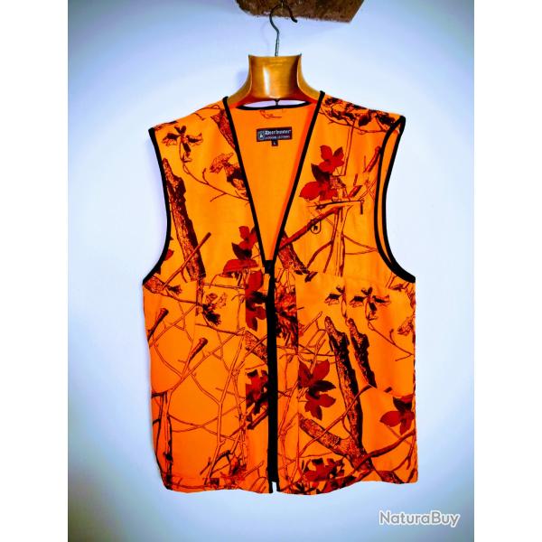 Gilet deerhunter camo fluo
