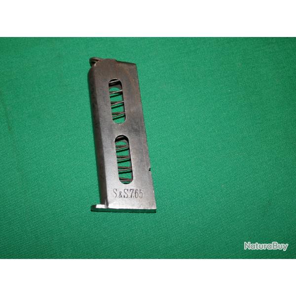 Rare chargeur de SAUER & SHN Modle 13 en 7.65mm