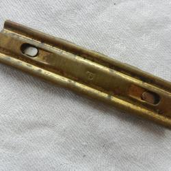 clips lame chargeur en laiton mauser