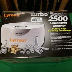 LYMAN TURBO SONIC 2500 ULTRASONIC CLEANER