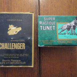 2 BOITES DE CARTOUCHES CALIBRE  16/70
