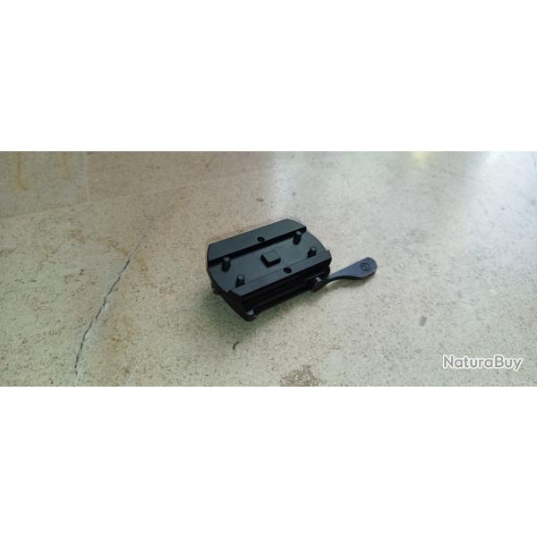 Montage HMS Safe pour Aimpoint Micro H1 ou H2 sur pivot avant