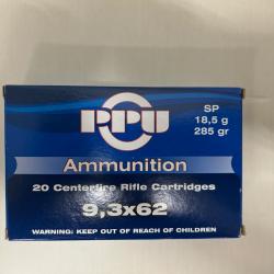 munitions 9.3x62 PPU
