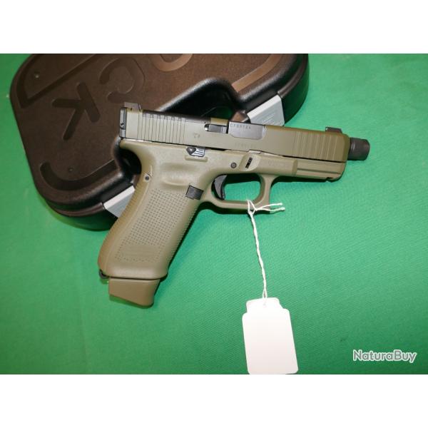 Pistolet GLOCK 45 MOS GEN5 FS LH EDITION HUNTER en 9x19mm