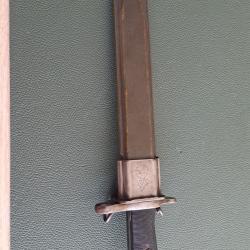 Baionnette garand raccourci