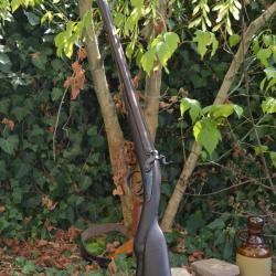 Fusil Juxtaposé artisan « Gorry » avec un canon DAMAS liègeois, 1850