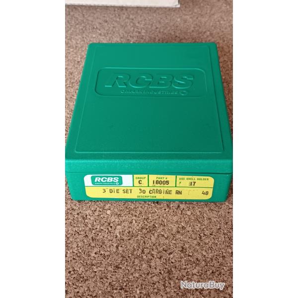 Jeux d'outils RCBS 30 carabine RN
