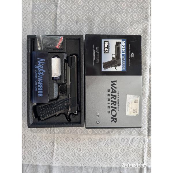 Tokyo Marui 1911 Night Warrior Rplique Airsoft
