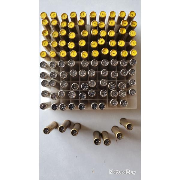 Lot de 106 cartouches 9mm flobert