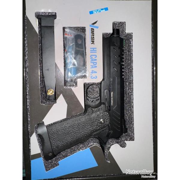 PA GBB Vorsk Hi-Capa 4.3 noir airsoft