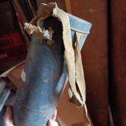 Masque a gaz bleu