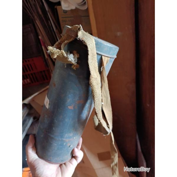 Masque a gaz bleu