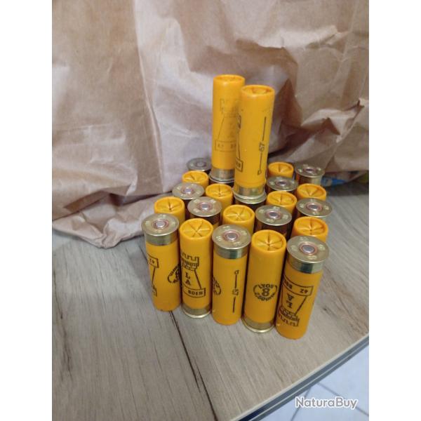 Lot de cartouche calibre 20
