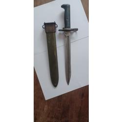 baïonnette US Garand avec fourreau d 'origine WWII