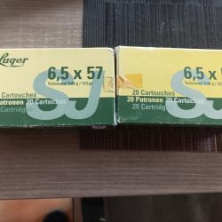 Munitions 6.5 x57
