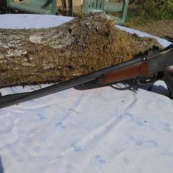 PISTOLET MONOCOUP DE MATCH ALLEMAND CALIBRE 22 LR FABRICATION 1890 CATEGORIE D
