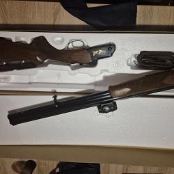 Fusil superposé fair 12/76 canons 71cm unique busc réglable