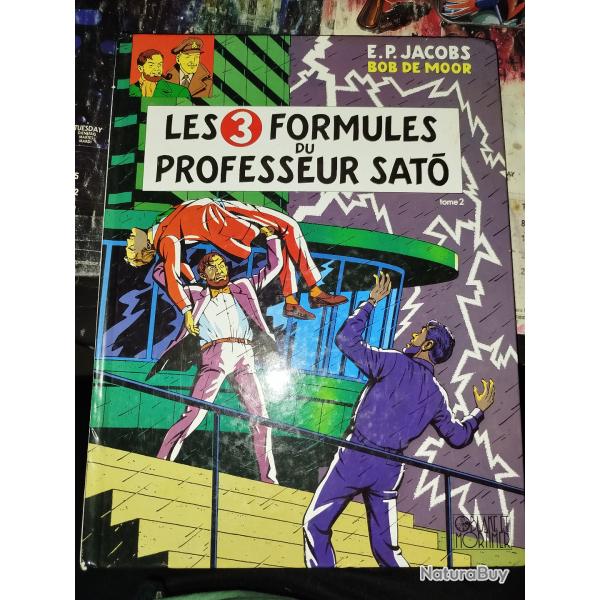 BD Blake et Mortimer "Les Trois Formules du Professeur Sato"