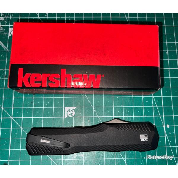 Vends Kershaw Livewire 9000 OTF Black - Satin