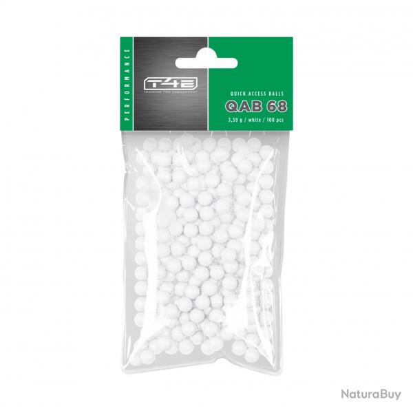 Munition Billes Umarex T4E BRISE-GLACE POLYMER CAL.68 X100 Performance.QAB68