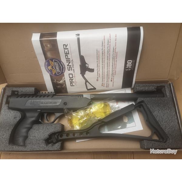 PISTOLET  AIR BREAK BARREL LANGLEY PRO SNIPER - 13,7 joules