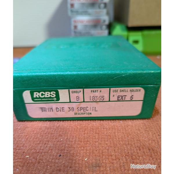 Trim die - outil raccourcisseur de douille RCBS n18365