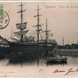CPA - Ostende Ecole des Mousses  N°1453
