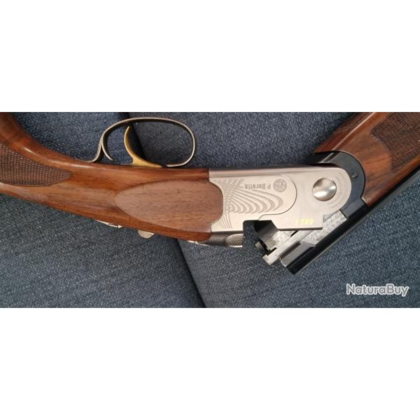 Fusil Beretta cal 20/76  tat neuf ,  Canons 76cms,  5 chokes en malette Beretta