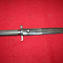 Baïonnette suédoise Mle 1896 fabriquée avant 1912 ETAT NEUF