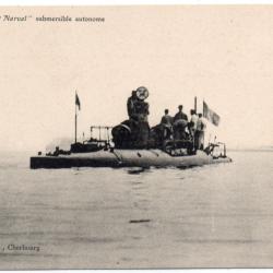 CPA -MARINE DE GUERRE - Le " Narval " submersible autonome  N°1454