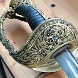 Sabre d'officier supérieur de marine
