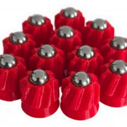 12x Slugs bille acier 8mm Rouge slugs pour HDS 68 T4E Umarex HDS68