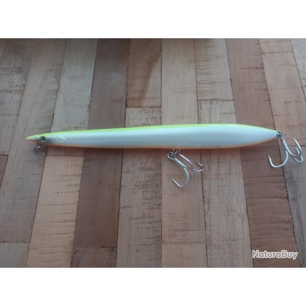 Leurre mer rigide flottant 180mm 37g